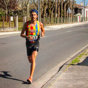 Nicolas Navarro-solidaire de l'opération Les coureurs ont du coeur